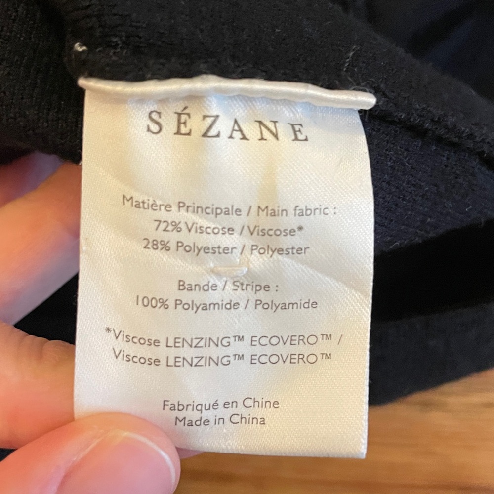 Sézane Black Romane knit mini skirt - Picture 10 of 10
